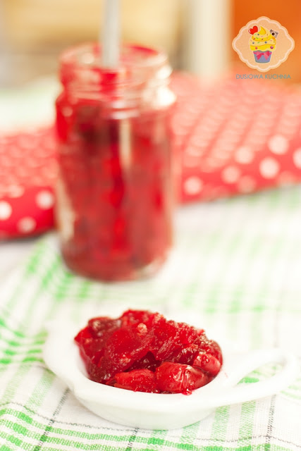 frużelina wiśniowa, przepis na frużelinę