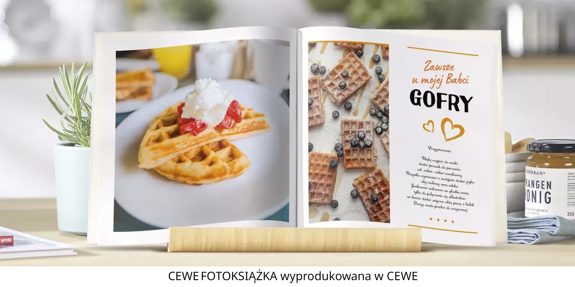 cewe fotoksiążka wyprodukowana w cewe